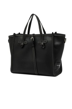 Miss Marcella 32 bag black leather GIANNI CHIARINI | BS9352BBLTU14276